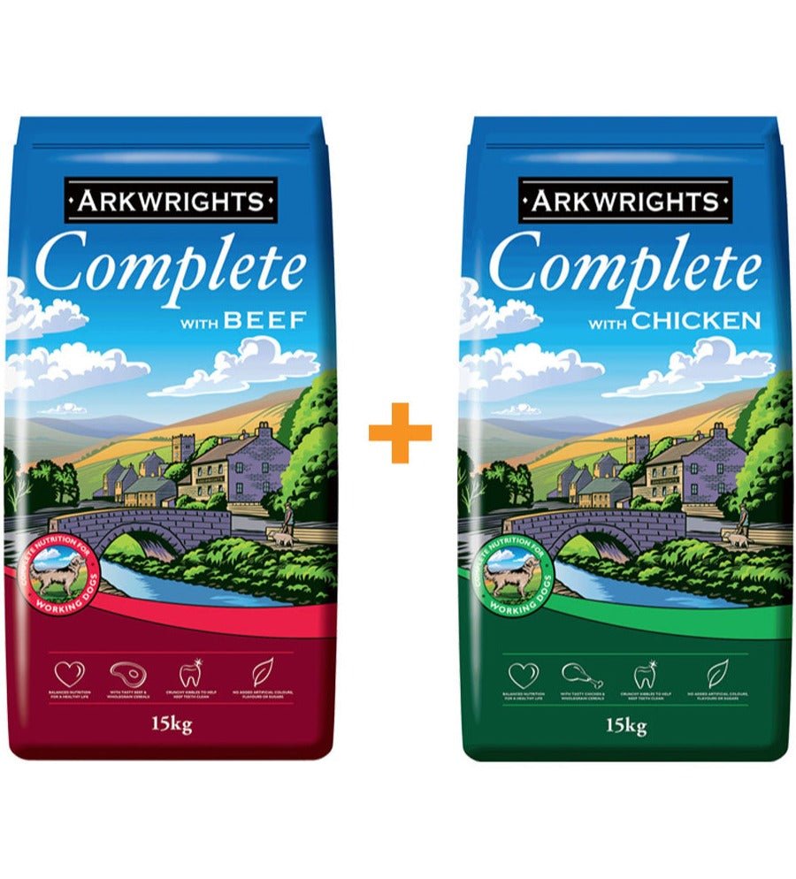 Arkwrights Chicken &amp; Beef 2x15 kg, Arkwrights,