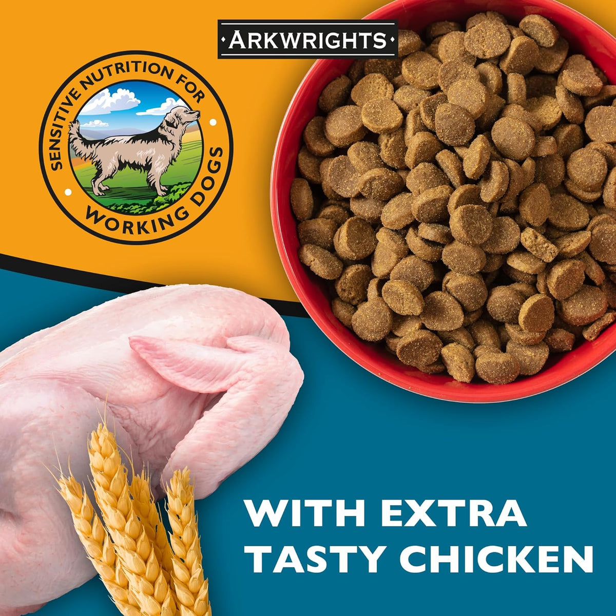 Arkwrights Sensitive Complete Extra Chicken 15 kg