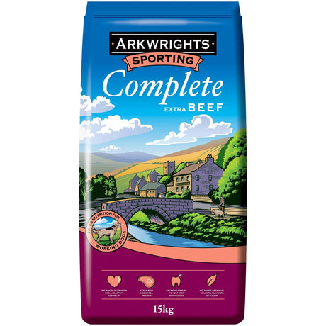 Arkwrights Sporting Complete Extra Beef 15 kg, Arkwrights,