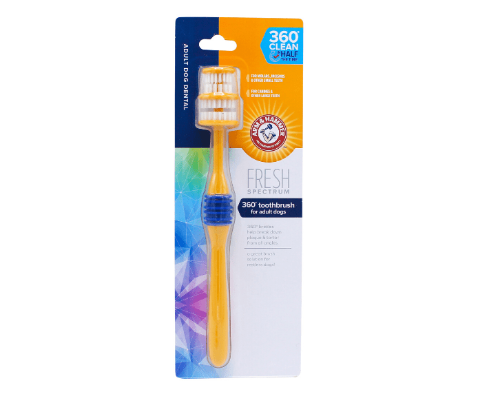 Arm & Hammer 360 Degree Dog Toothbrush, Arm & Hammer, Large