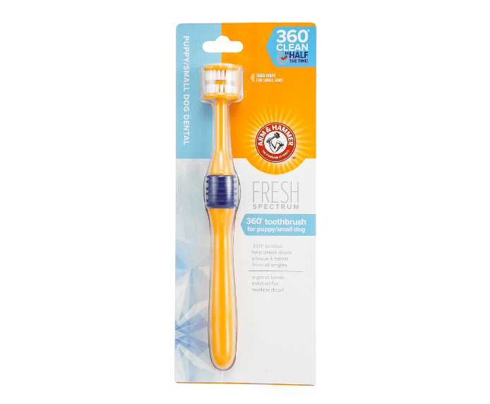 Arm & Hammer 360 Degree Dog Toothbrush, Arm & Hammer, Small