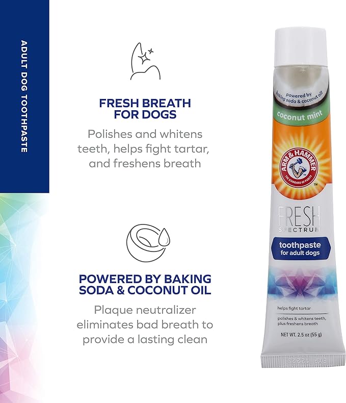 Arm & Hammer Coconut Mint Toothpaste for Dogs, Arm & Hammer,