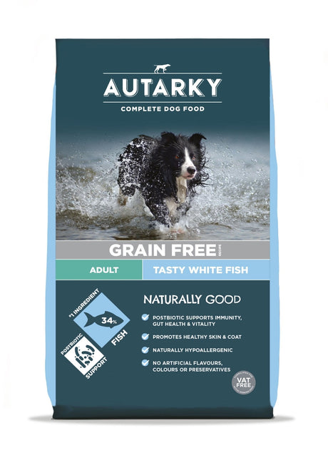 Autarky Adult White Fish Grain Free, Autarky, 12 kg