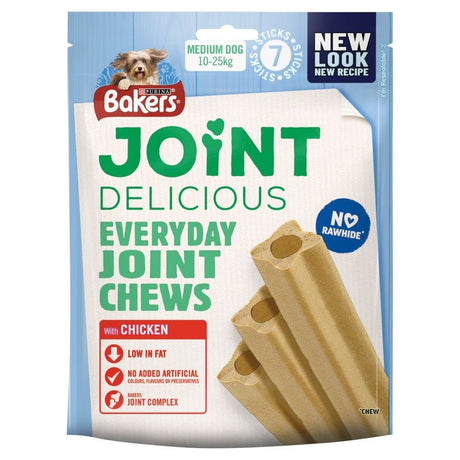 Bakers Joint Delicious Chicken Medium Dogs 6x180g, Bakers,