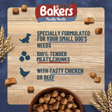 Bakers Meaty Meals Small Dog with Beef 5x1kg, Bakers,