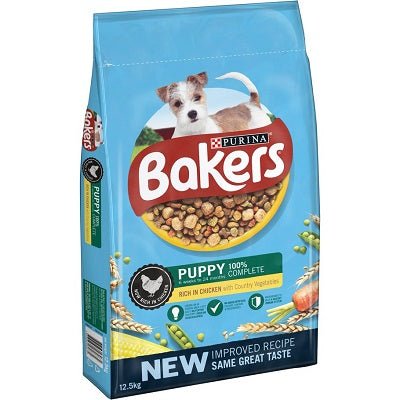 Bakers Puppy Chicken & Veg, Bakers, 12.5 kg