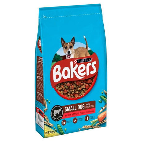 Bakers Small Dog Beef & Veg, Bakers, 2.85 kg