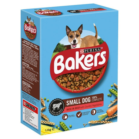 Bakers Small Dog Beef & Veg, Bakers, 5x1.1kg