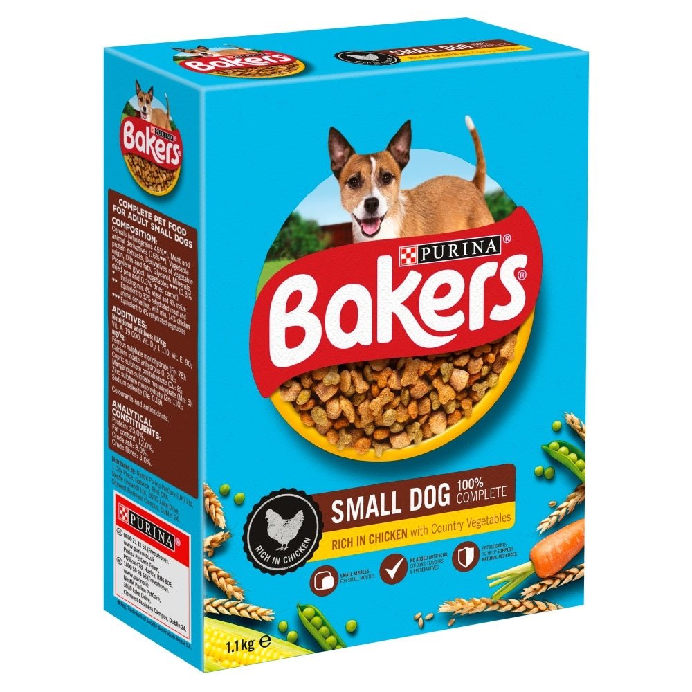 Bakers Small Dog Chicken & Veg, Bakers, 5x1.1kg