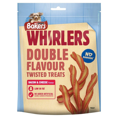 Bakers Whirlers Bacon & Cheese, Bakers, 6x130g