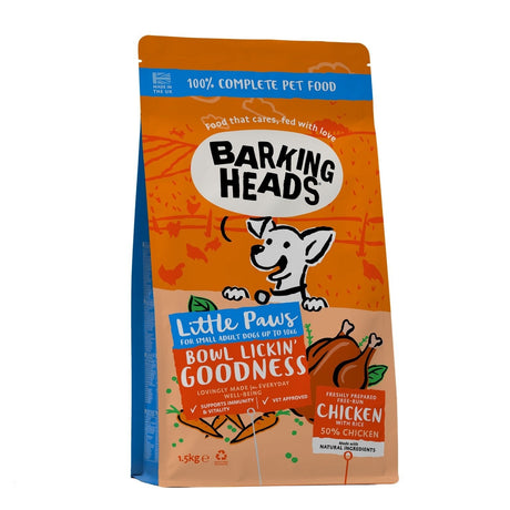 Barking Head Little Paws Chicken 4x1.5kg, Barking Heads,