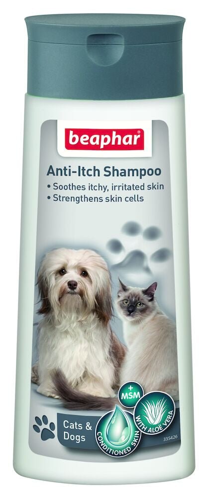 Beaphar Anti-Itch Shampoo for Cats & Dogs (6 x 250ml), Beaphar,