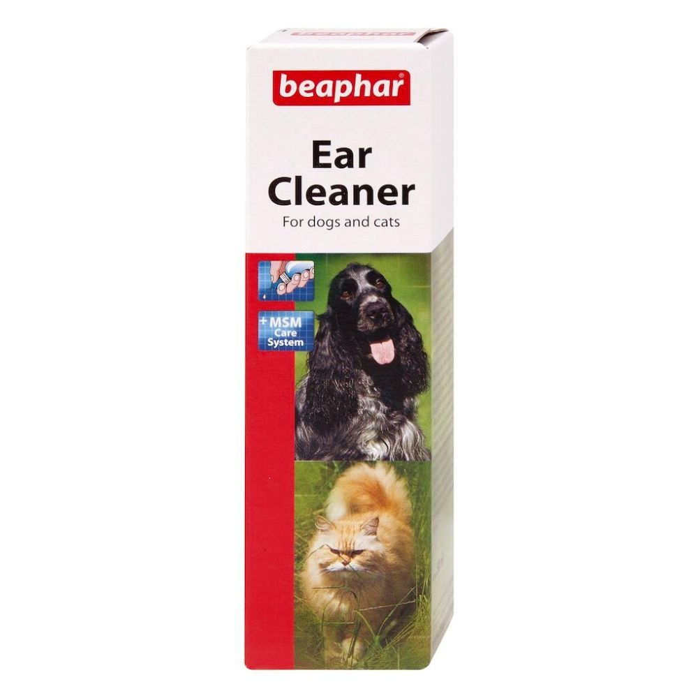 Beaphar Ear Cleaner for Cats & Dogs 3 x 50ml, Beaphar,