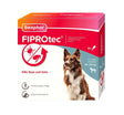 Beaphar FIPROtec Flea & Tick Spot On for Medium Dogs, Beaphar, 4 pipettes x 6