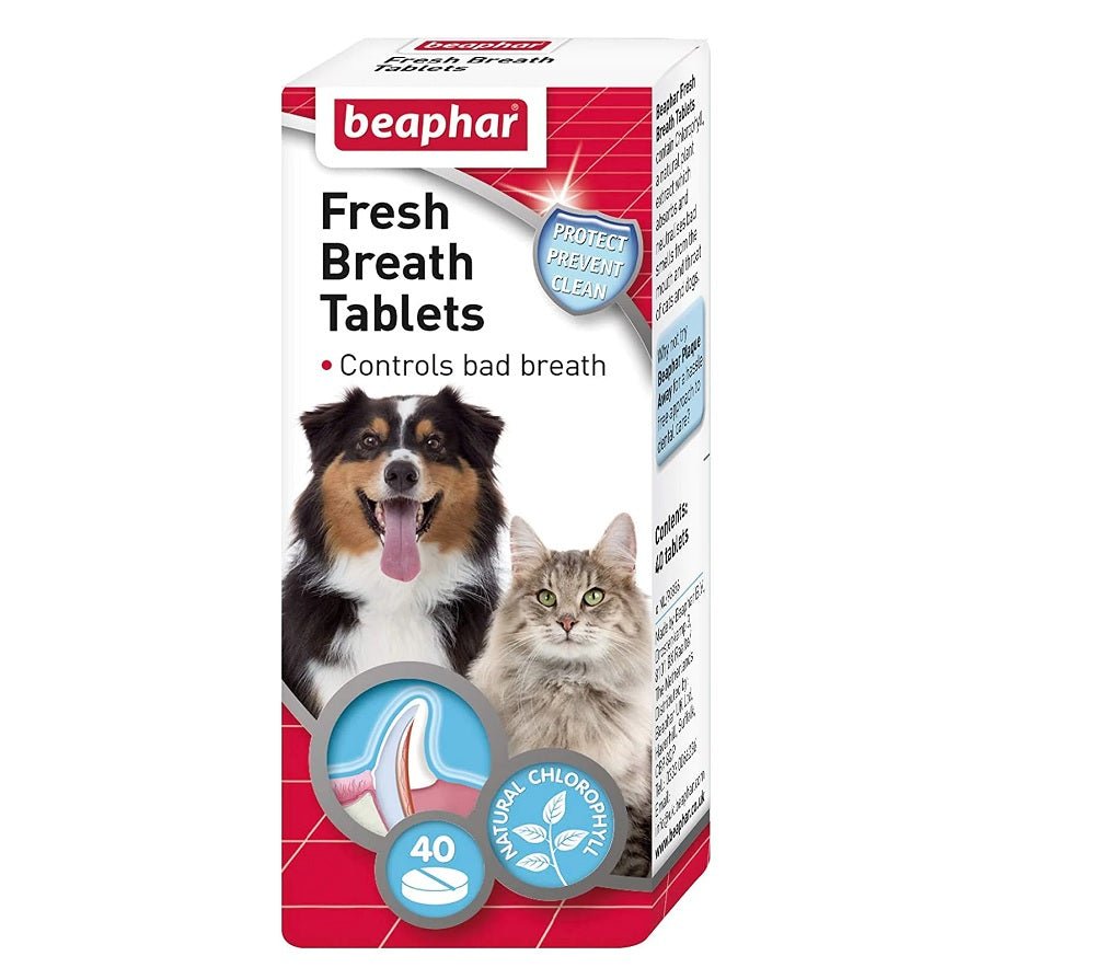 Beaphar Fresh Breath Tablets for Cats & Dogs (x6), Beaphar,