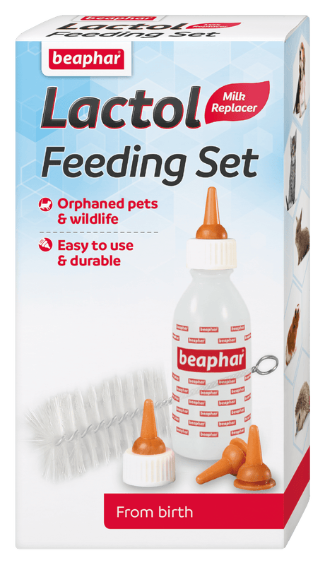 Beaphar Lactol Milk Replacer Feeding Kit x6, Beaphar,