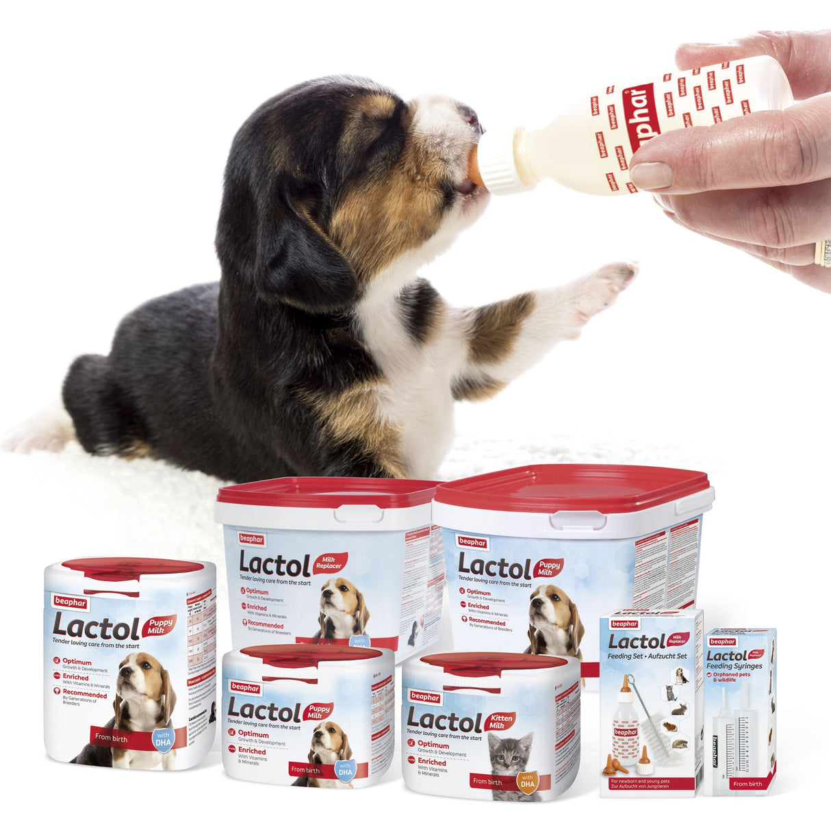 Beaphar Lactol Milk Replacer for Puppies, Beaphar, 500 g