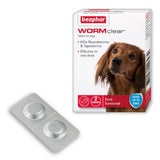 Beaphar WORMclear Worming Tablets for Dogs (up to 20kg) (x6), Beaphar,