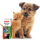 Beaphar Worming Syrup for Puppies & Kittens 45ml (x6), Beaphar,