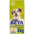 BETA Adult Small Breed Chicken Dry Dog Food 2 kg, Beta,
