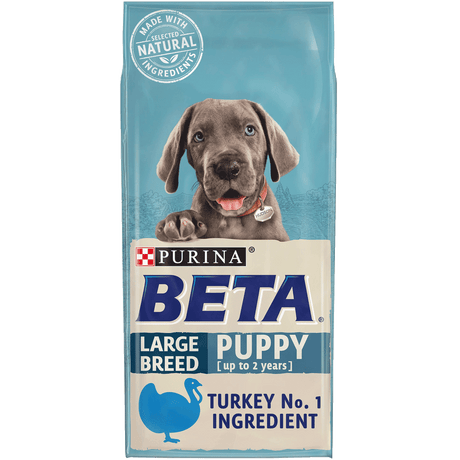BETA Puppy Large Breed Turkey Dry Dog Food, Beta, 2 kg