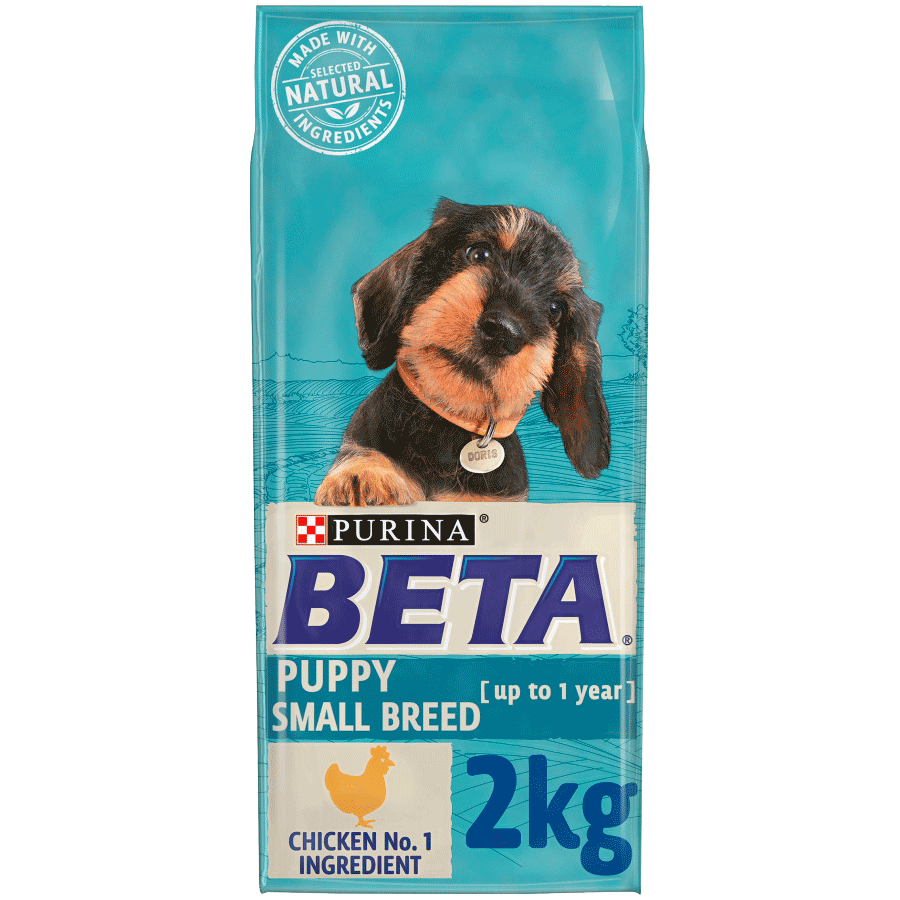 BETA Puppy Small Breed Chicken Dry Dog Food 2 kg, Beta,