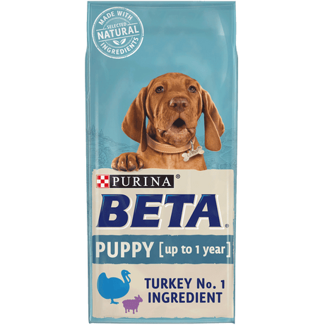 BETA Puppy Turkey & Lamb Dry Dog Food, Beta, 2 kg
