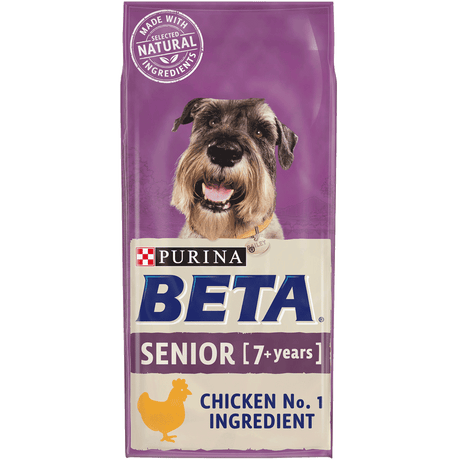 BETA Senior Chicken Dry Dog Food, Beta, 2 kg