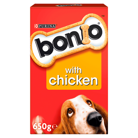 Bonio with Chicken Dog Biscuits, Bonio, 4 x 1.2kg