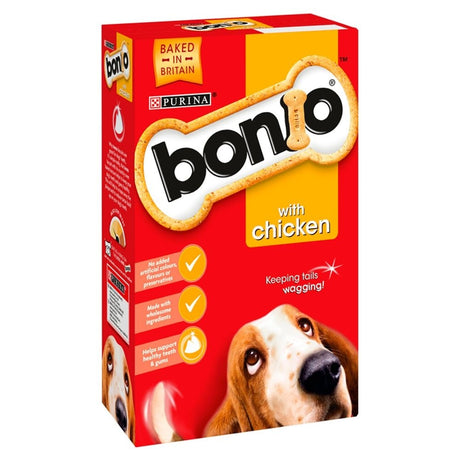 Bonio with Chicken Dog Biscuits, Bonio, 4 x 1.2kg