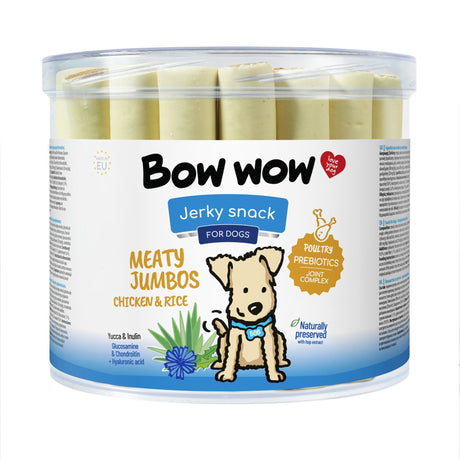 Bow Wow Meaty Jumbo Chicken Dog Treats 35x40g, Bow Wows,