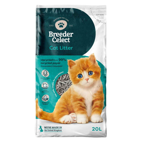 Breeder Celect Cat Litter, Breeder Celect, 20 L