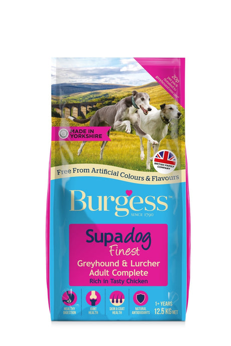 Burgess Supadog Greyhound & Lurcher 12.5kg, Burgess,