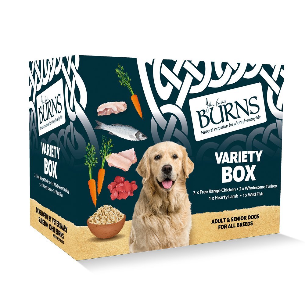 Burns Adult Trays Variety Box 6x395g, Burns,