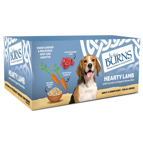 Burns Dog Tray Hearty Lamb, Burns, 12x150g