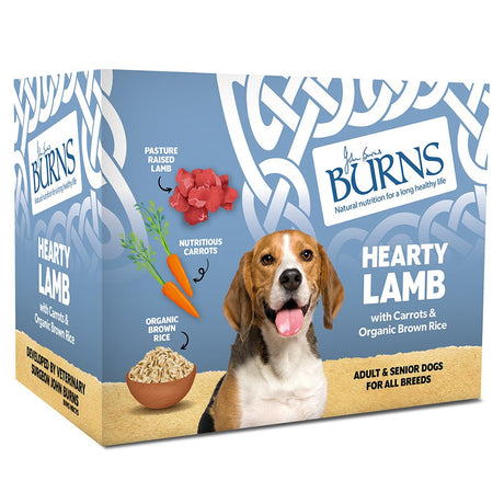 Burns Dog Tray Hearty Lamb, Burns, 6x395g