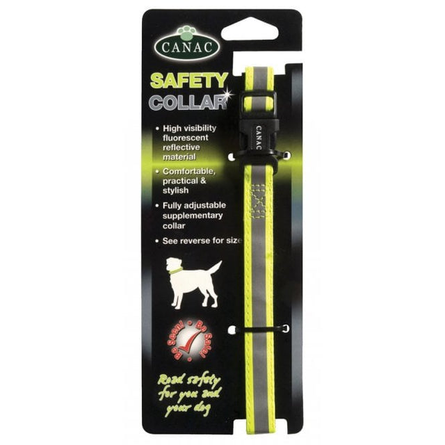 Canac Night Safety Dog Collar Medium/Large Single, Beaphar,