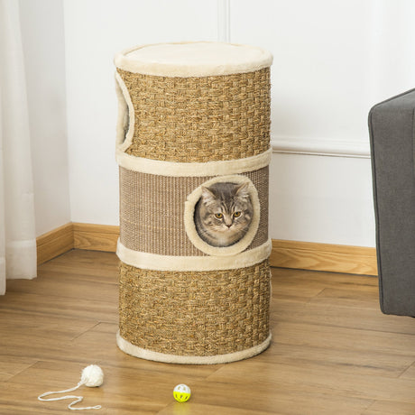 Cat Scratching Barrel, PawHut,