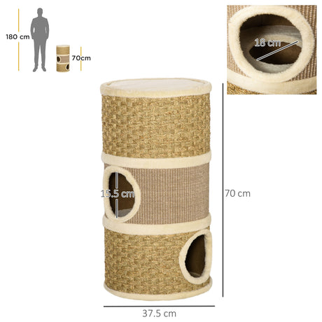 Cat Scratching Barrel, PawHut,