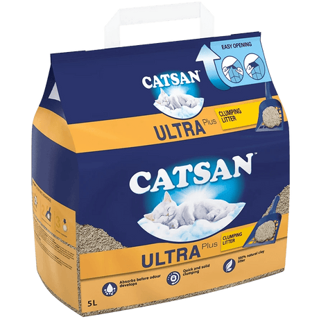 Catsan Clumping Ultra Cat Litter 5 L, Catsan,