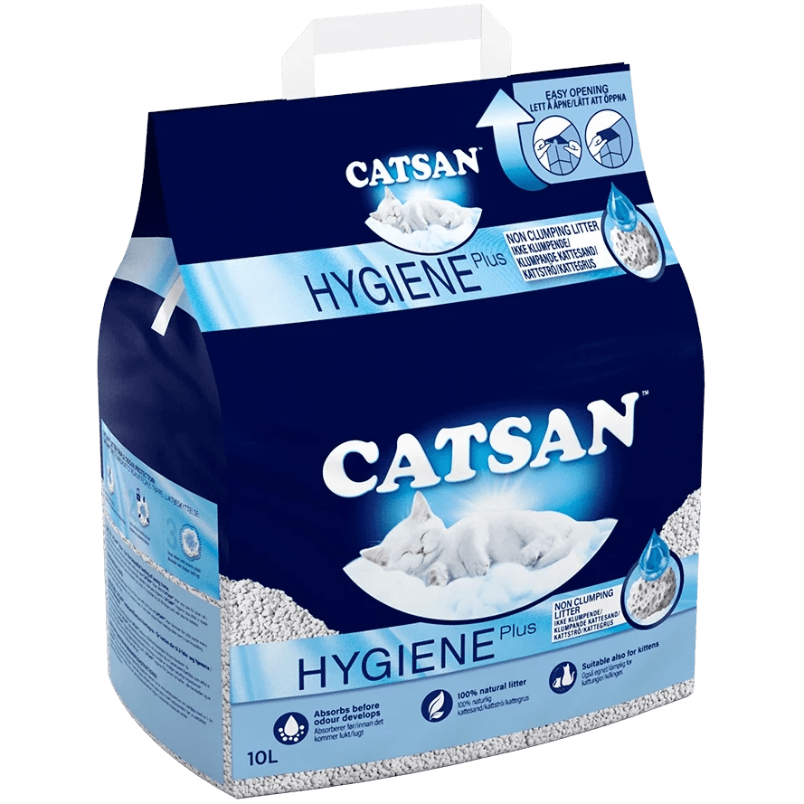 Catsan Hygiene Plus Cat Litter, Catsan, 10 L