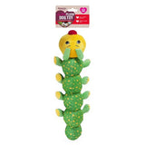 Chubleez Colin Caterpillar Dog Toy, Rosewood,