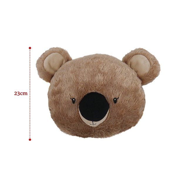 Chubleez Kookie Koala Bear Dog Toy x3, Rosewood,