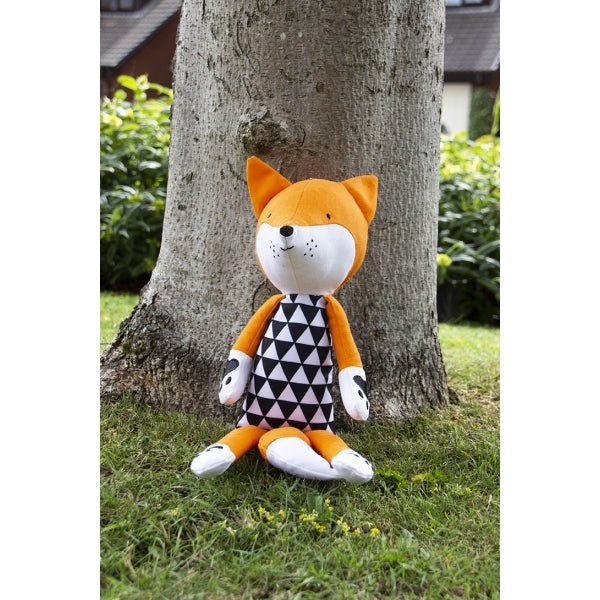 Chubleez Mr Fox Dog Toy x3, Rosewood,