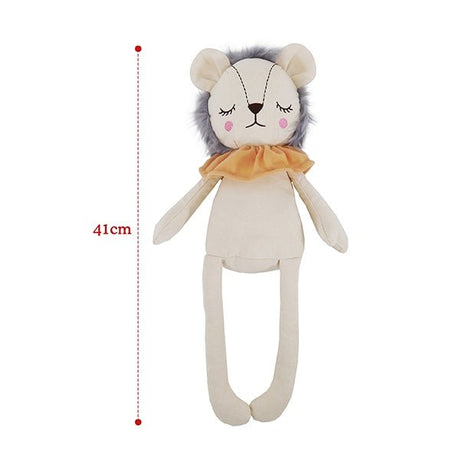 Chubleez Mrs Sleepy Lion Dog Toy x3, Rosewood,