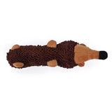 Chubleez Spike the Hedgehog Dog Toy x3, Rosewood,