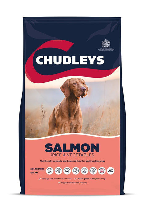 Chudleys Salmon Rice & Vegetables 14 kg, Chudleys,