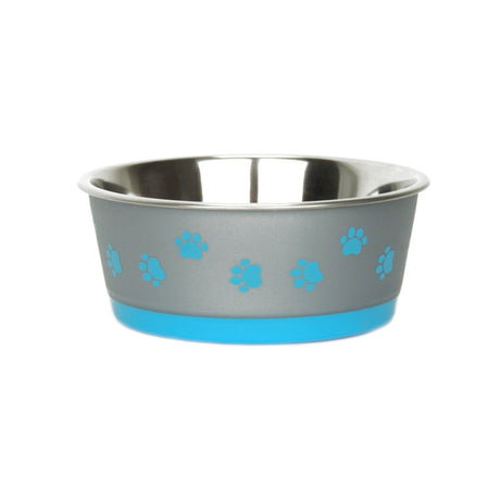 Classic Hybrid Blue Paws Bowl (Pack of 6), Classic, 700 ml