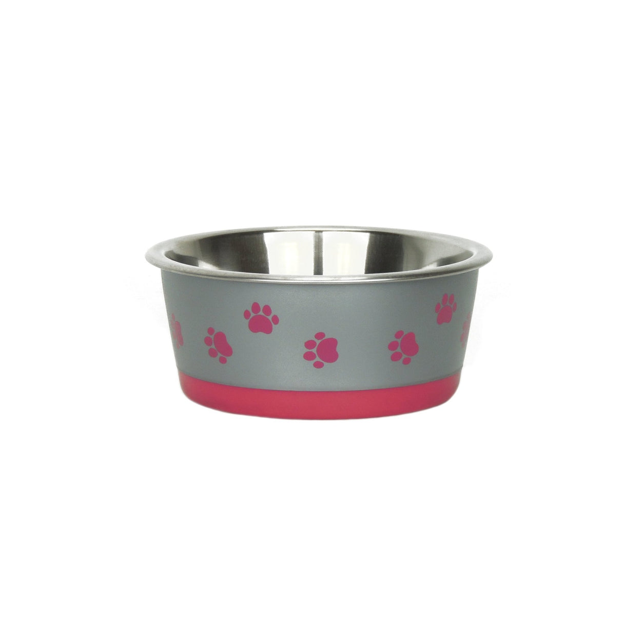Classic Hybrid Pink Paws Bowl (Pack of 6), Classic, 380 ml