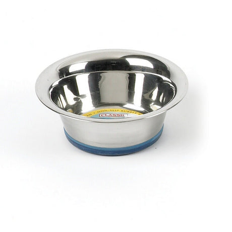 Classic Stainless Steel Non-Slip Bowl (Pack of 6), Classic, 11 cm